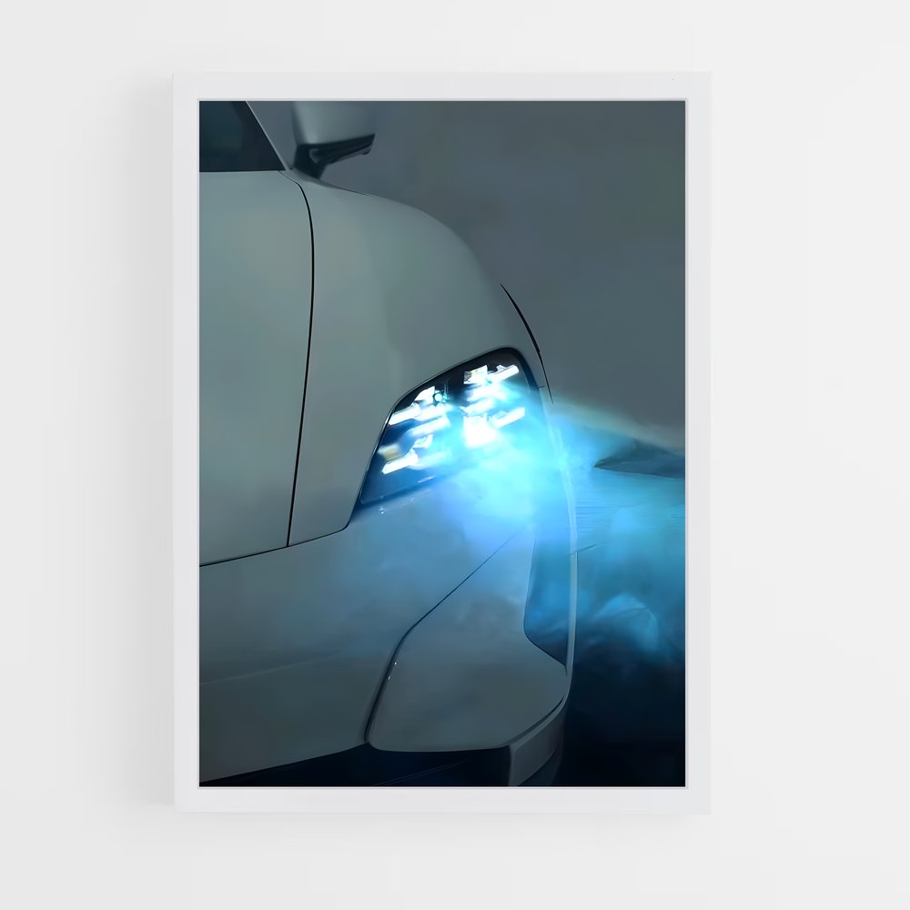 Poster Turbo Fantôme – affiche Porsche (vue 3)